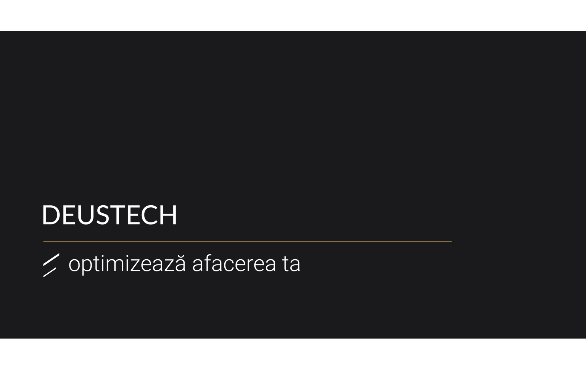 DEUSTECH – optimizează afacerea ta cu aparatură fiscală și soluții POS